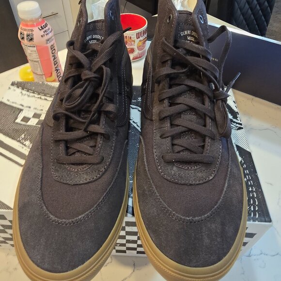 VANS Skate Gilbert Crockett High Brown/Gum VN0A2Z3MB7G Shoes Mens 13 NEW - Picture 4 of 14